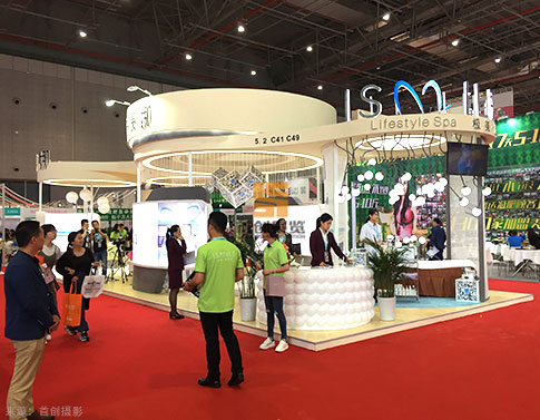 伊美娜 美博會展覽案例